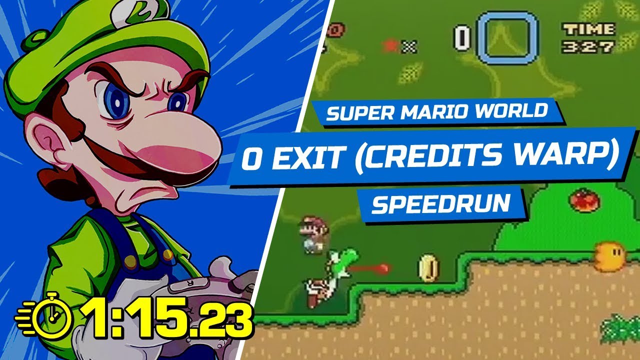 Brasileiro recupera recorde mundial em 'Super Mario World