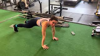 Triphasic pushups
