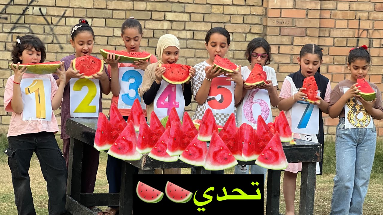 تحدي الركي 🍉🍉 لبنات اول ايام العطله