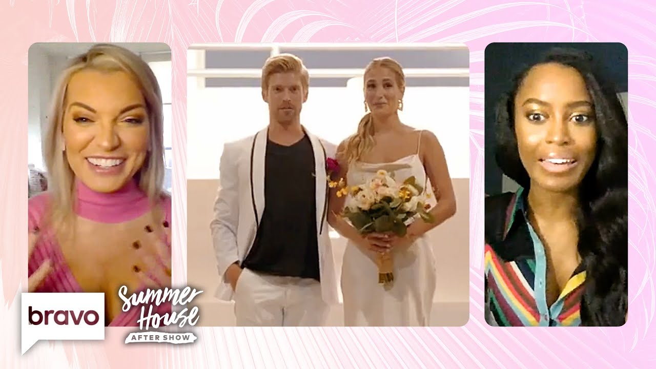 The Cast LOVED Putting Together Kyle and Amanda's Wedding | Summer House After Show (S5 E12)