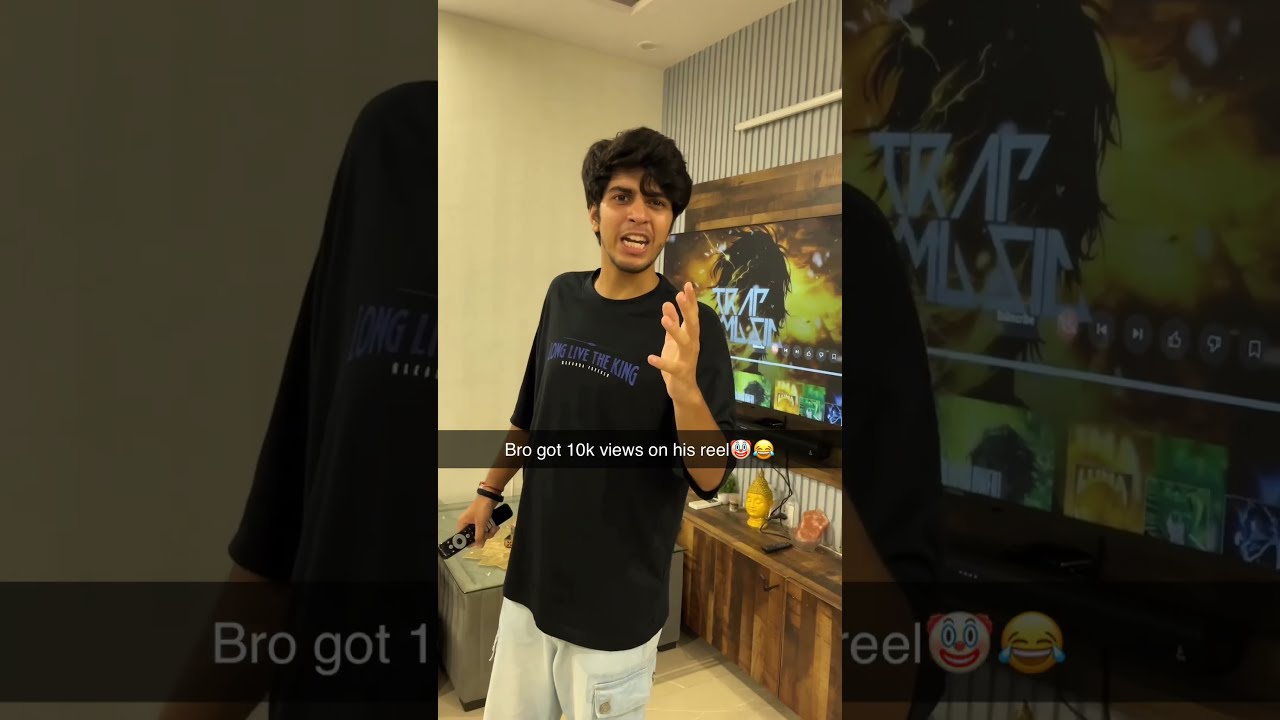 Bro Got 10k Views On His Video Funny Relatable 10kviews Humor Phonk Indianmeme Shorts