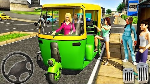 🚖 Tuk Tuk Auto Rickshaw Taxi Simulator 3D | Best Real Driving Gameplay Android