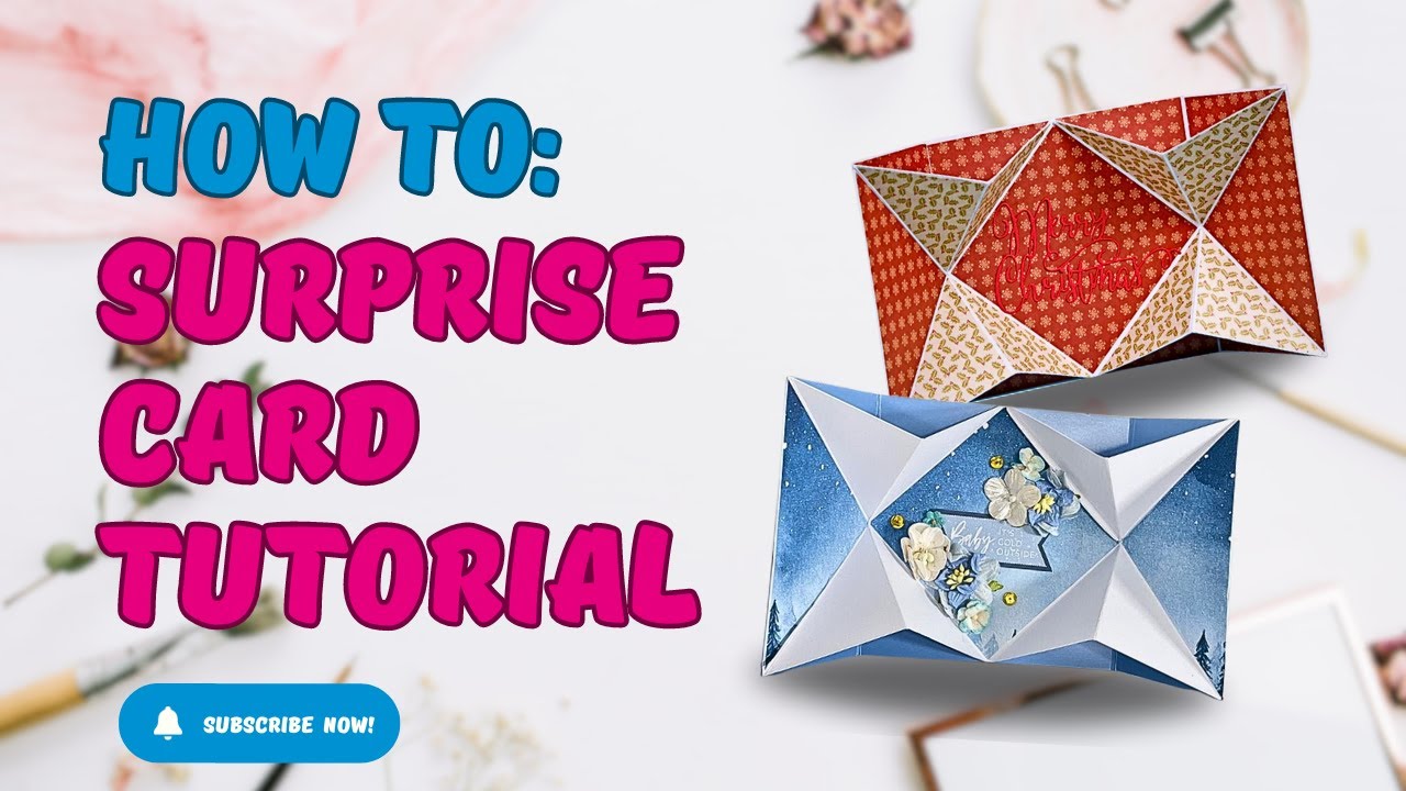 3D Surprise Card Making Kit - Christmas – European Papercrafts