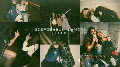 ° Tutorial Disposable Camera Effect / VSCOCAM °