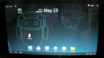 Gingerbread UI on Honeycomb