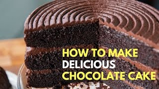 How to make Delicious Chocolate cake screenshot 3