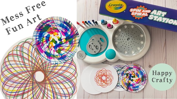 Crayola Spin & Spiral Art Station Activity Kit : Target