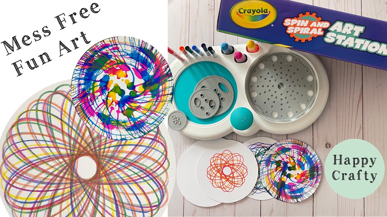 Crayola Spin and Spiral Art Station