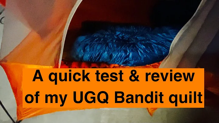 A quick review of my new UGQ Bandit quilt