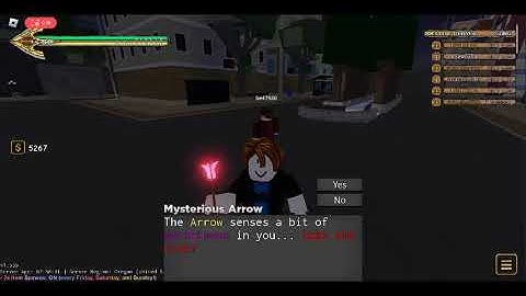 [YBA] NEW LUCKY ARROW CODE!!! And using it.