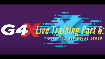Link G4x Live Training Part 6: Supercharged Honda s2000 | Evans Performance Academy