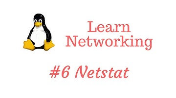 Netstat for Tracking Detailed Network Statistics (6/14)