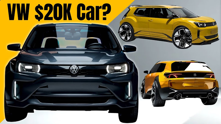 Volkswagen Previews Affordable ID.1 Electric Car With $20,800 Price Target