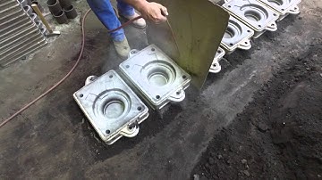 Foundry Losenický creation of the casting