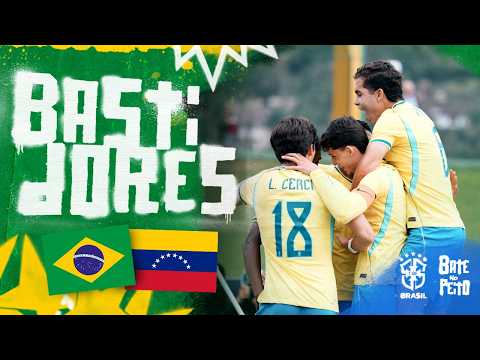 BEHIND THE SCENES: BRAZIL U-17 NATIONAL TEAM BEATS VENEZUELA IN SECOND INTERNATIONAL FRIENDLY
