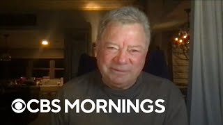 "Star Trek" star William Shatner talks journey to space