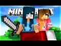 WHY CAN'T YOU SEE US? THE MOST INTENSE GAME EVER!! | Minecraft BED WARS