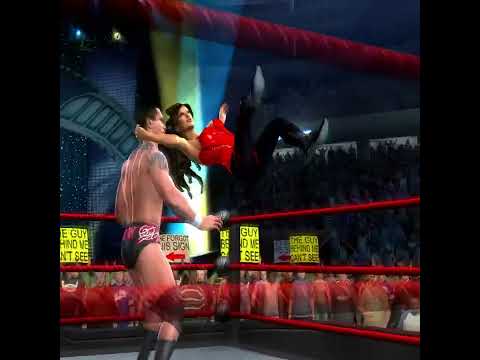 Candice Michelle Hits RKO To Randy Orton | WWE SmackDown vs. Raw 2008