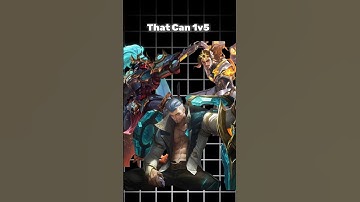 Heroes That Can 1v5 If Played Right 😈 | MLBB#mlbb #mobilelegends #shorts