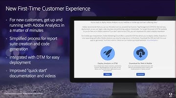 Adobe Analytics Fall 2016 Overview