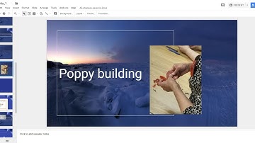 Portfolio and Using Google Slides