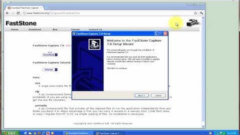 Downloading & Installing FastStone Capture