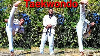 Learn taekwondo movements تعلم اسماء وحركات التيكواندو