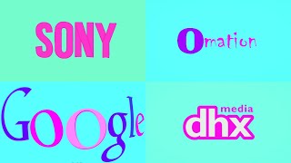 Best logo Compilation of Netflix Alphabet 'SONY', Omation logo , Google logo, dhx media logo Effects