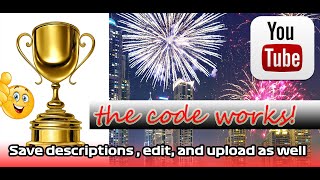 Celebrity Update YouTube Descriptions With Python Code | Dr Pi updates 100+ videos! Wealth