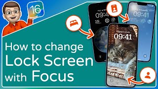 Switch Lock Screens with Focus Modes ⭐ iOS 16 Tips screenshot 5