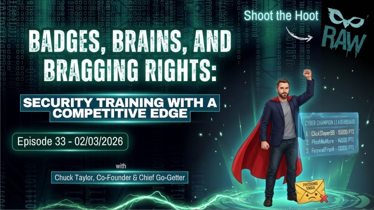 Badges, Brains, and Bragging Rights:  Security training with a competitive edge.