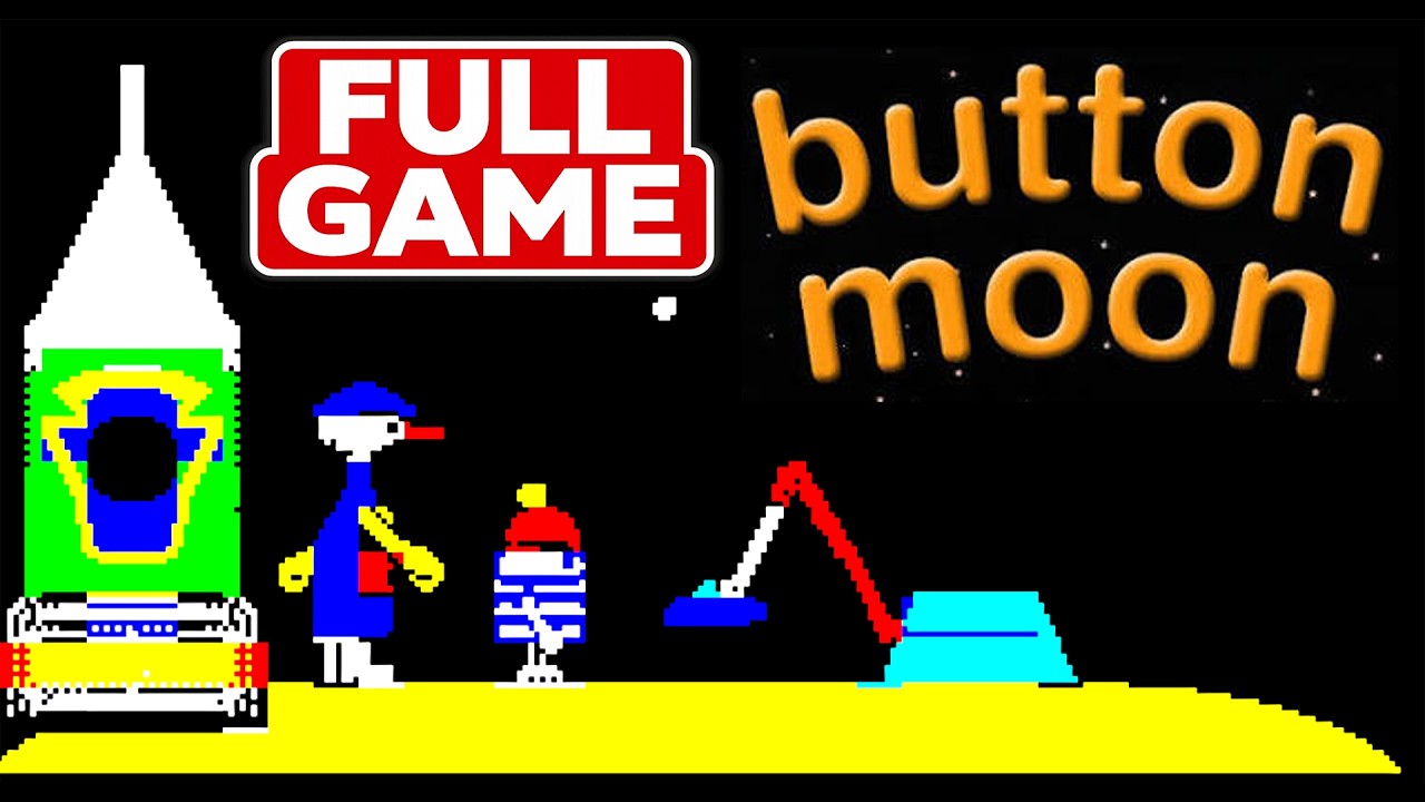 BUTTON MOON: THE LOST BUTTON (2026) - ZX Spectrum 48K game