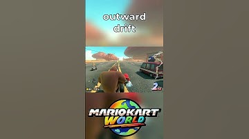 Drifting is WEIRD in Mario Kart World... #shorts
