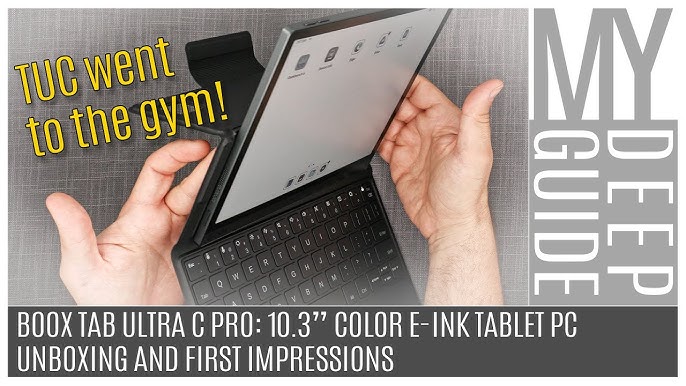 Boox Tab Ultra C Pro - Tablette 10 pouces ou PC à écran eInk?
