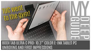 Boox Tab Ultra C Pro: Unboxing and First Impressions of the 10.3 Color  E-Ink Android 12 Tablet 