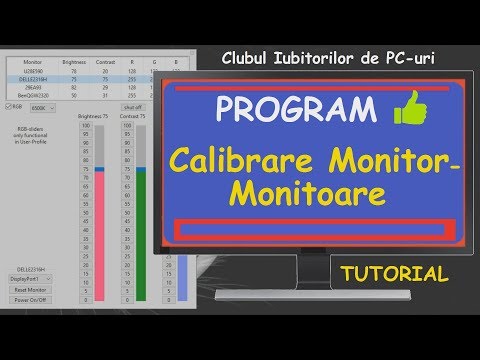 Video: Cum Se Calibrează Monitorul