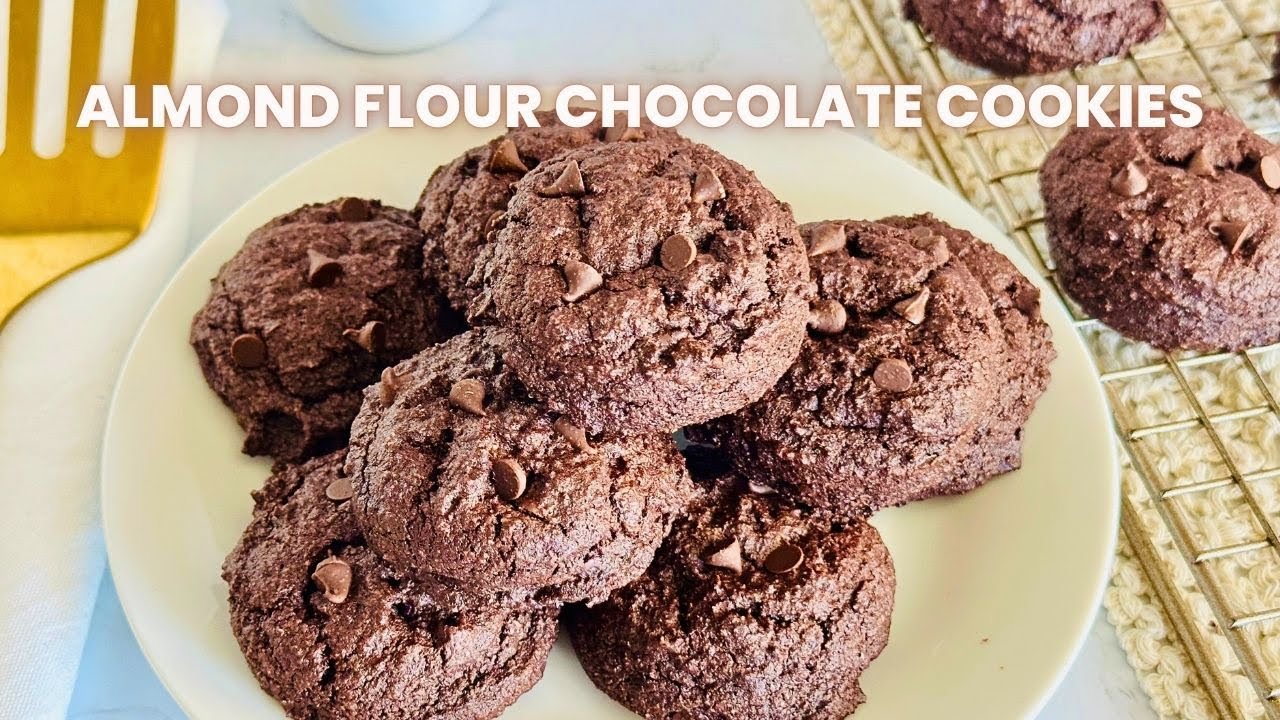 Easy Almond Flour Chocolate Cookies | A Simple Healthy Recipe