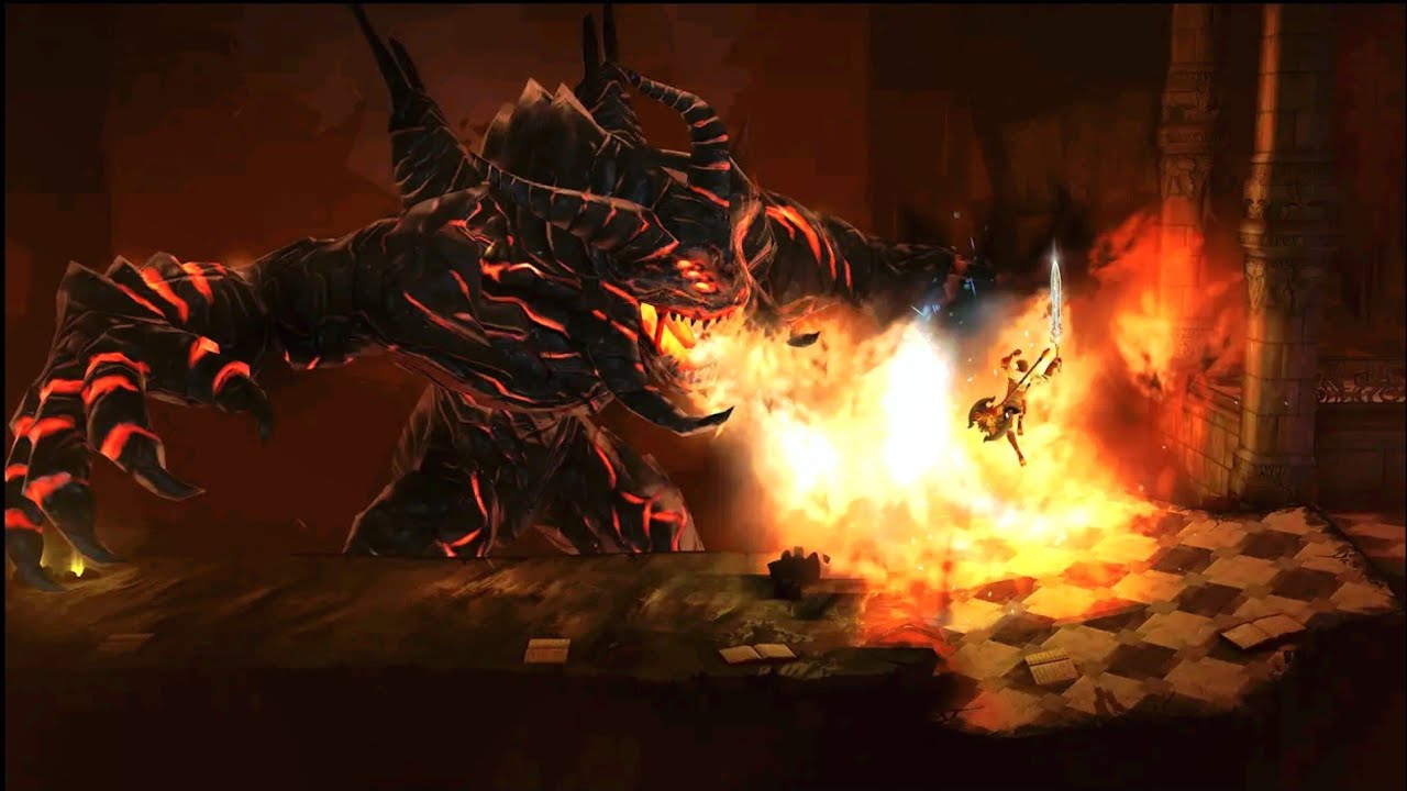 GRIMVALOR - CHAINING TOGETHER A SLICK SERIES OF ATTACKS, DODGES, AND JUMPS, IS INCREDIBLY SATISFYING