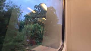 Onboard 444024 Departing Brockenhurst