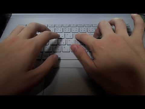 [ASMR] ひたすらキーボードをタッピングする音 The sound of tapping the keyboard single-mindedly