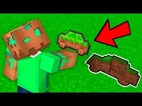 Minecraft, But I Can Get CARS from ANY BLOCK!
