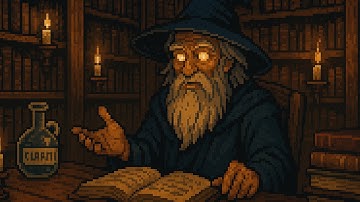 the Wizard Made an Elixir of Clarity, This Will Help You to Get Through the Books