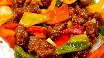 Delicious Chinese sweet and sour beef recipe
