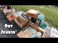 More YARD SALE Junkin' | Shop With Me + Haul | Buying A Random Assortment Of Things To Resell