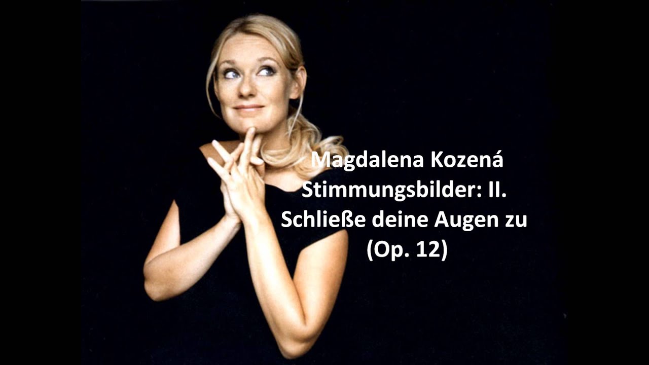 Magdalena Kozená: The complete "Stimmungsbilder Op. 12" (Schulhoff) Magdalena Kozená: The complete "Stimmungsbilder Op. 12" (Schulhoff)