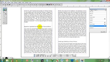 Adobe PageMaker 7 0 သခၤန္းစာ Change Subhead 1 Font Size