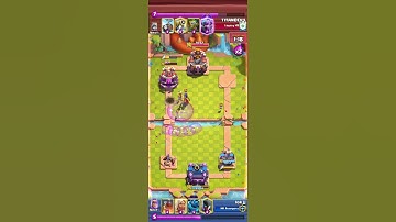 #lokjj Firecracker & Mega Knight vs Electro Dragon & Barbarians in League 4 - Clash Royale