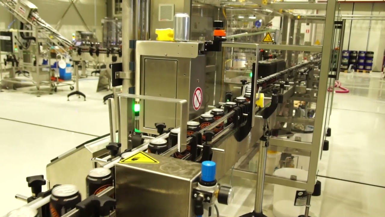 Линия розлива в алюминиевые банки MARKL, 12.000 банок/час