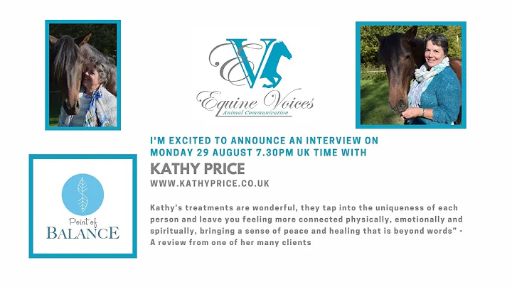 Interview with Kathy Price - Point of Balance