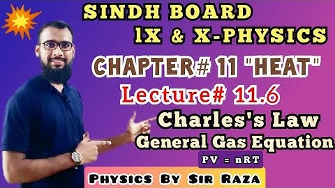 IX & X - Physics | Sindh Board | Chapter#11: Heat | Lecture#11.6 | SSC I & II